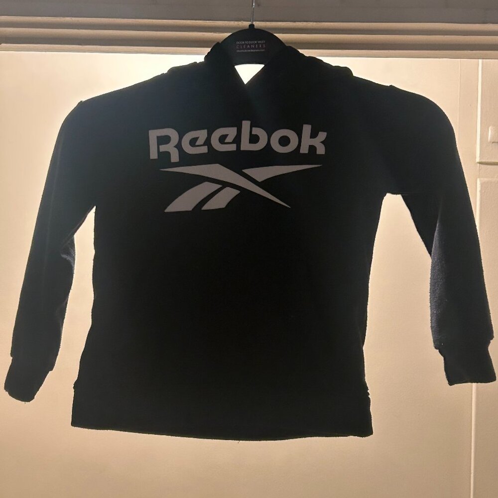 Reebok Boys Black Hoodie